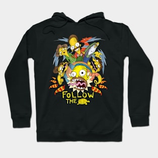 Simpsons Follow The Turttle Hoodie